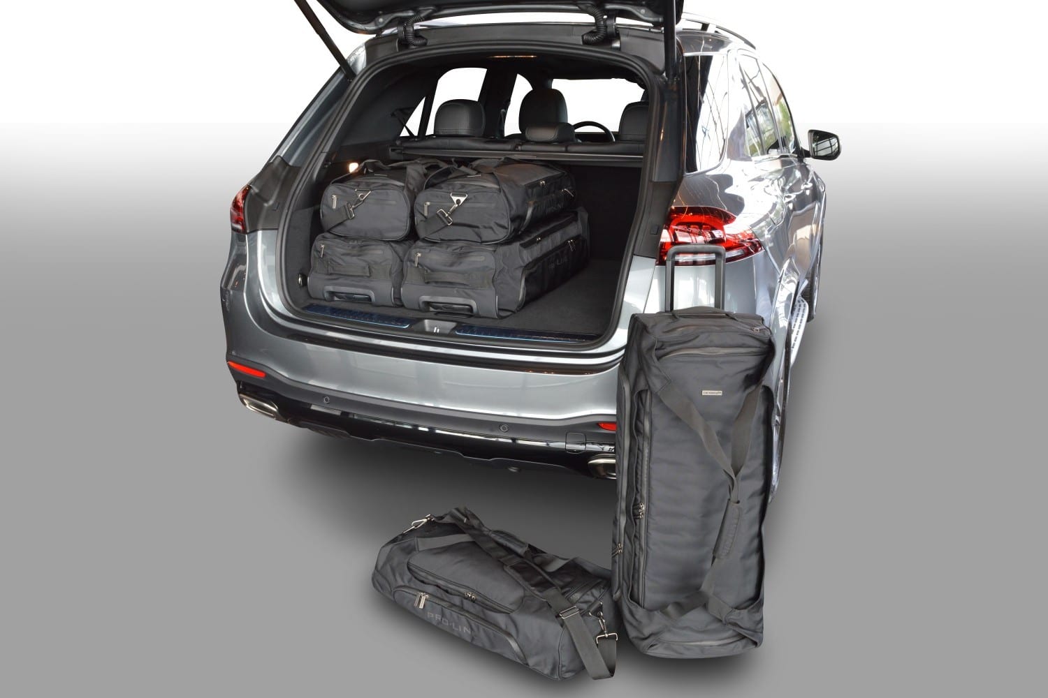m23801sp-mercedes-benz-gle-v167-2019-car-bags-1.jpg Reistassenset geschikt voor Mercedes-Benz GLE (W167) 2019-heden Pro.Line - Afbeelding 1