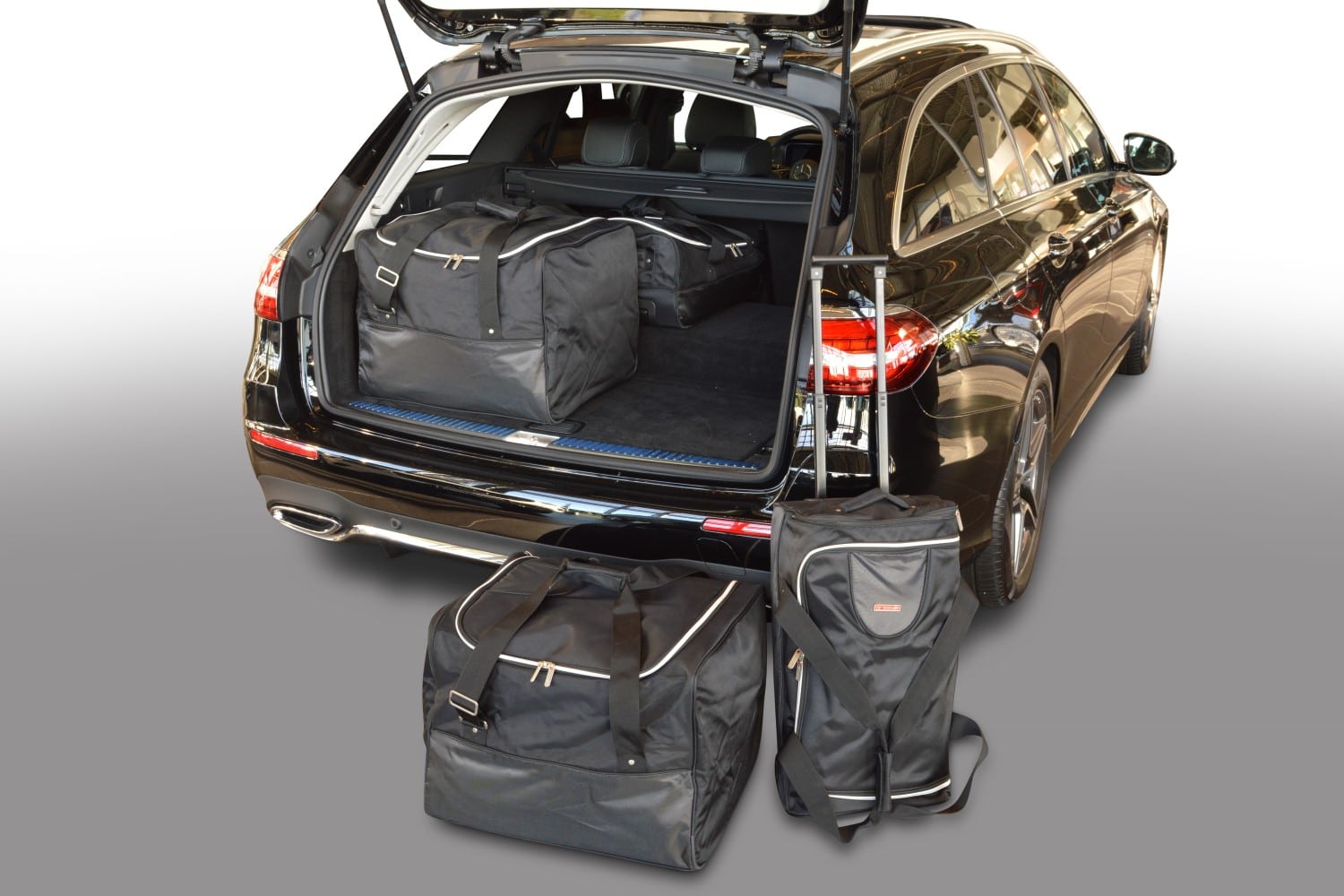 m25401s-mercedes-benz-e-300e-estate-s231-2019-car-bags-1.jpg Reistassenset geschikt voor Mercedes-Benz E-Klasse estate (S213) 2021-2023 wagon Original - Afbeelding 1