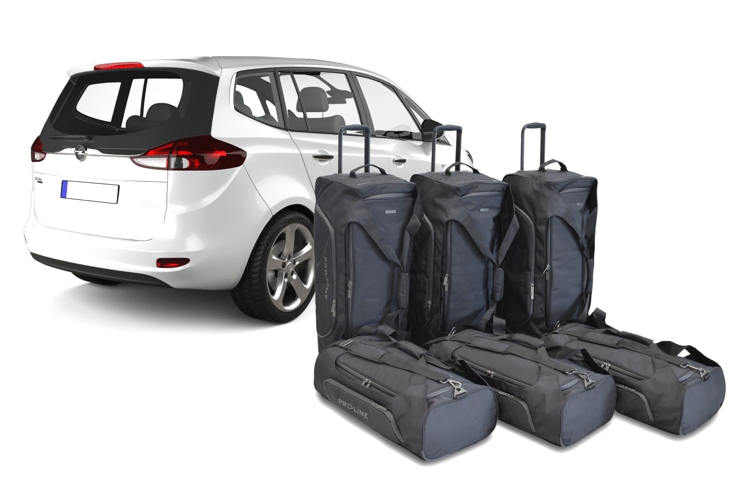 Reistassenset geschikt voor Opel Zafira Tourer C 2011-2019 Pro.Line