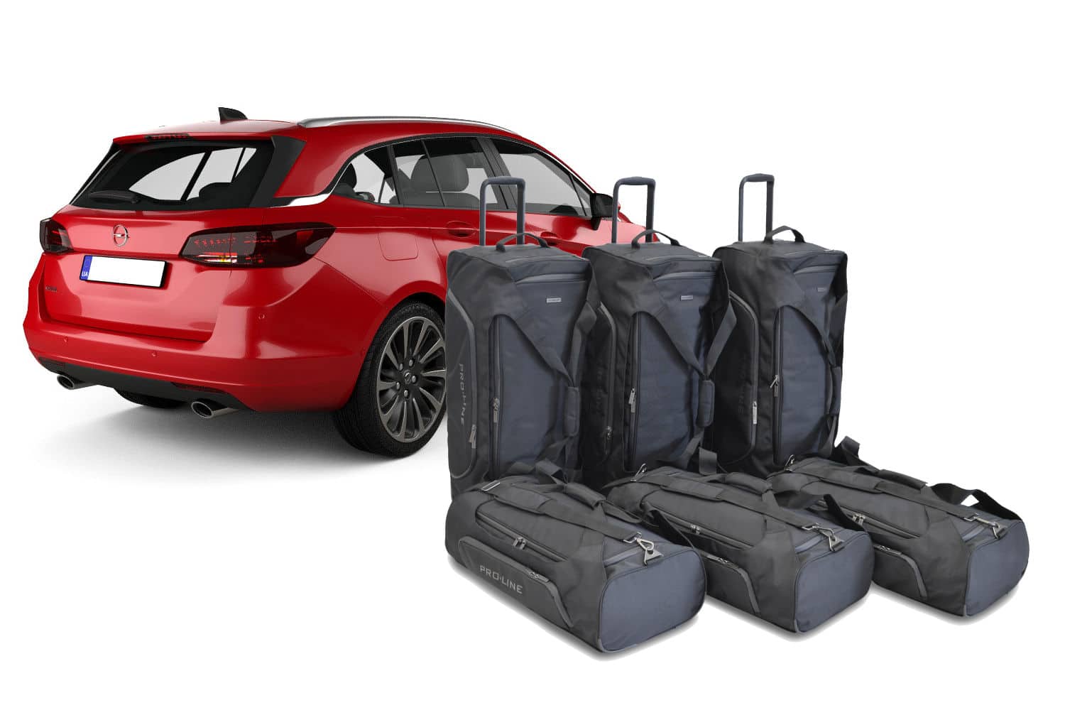 Reistassenset geschikt voor Opel Astra K Sports Tourer 2015-2021 wagon Pro.Line