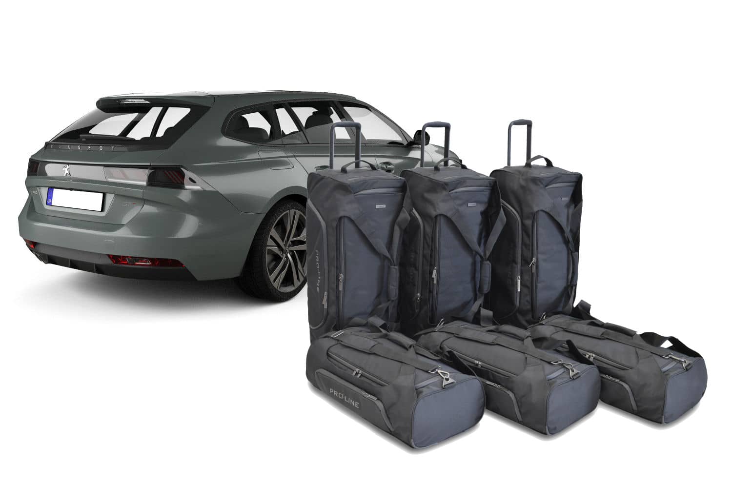 Reistassenset geschikt voor Peugeot 508 II SW 2019-heden wagon Pro.Line