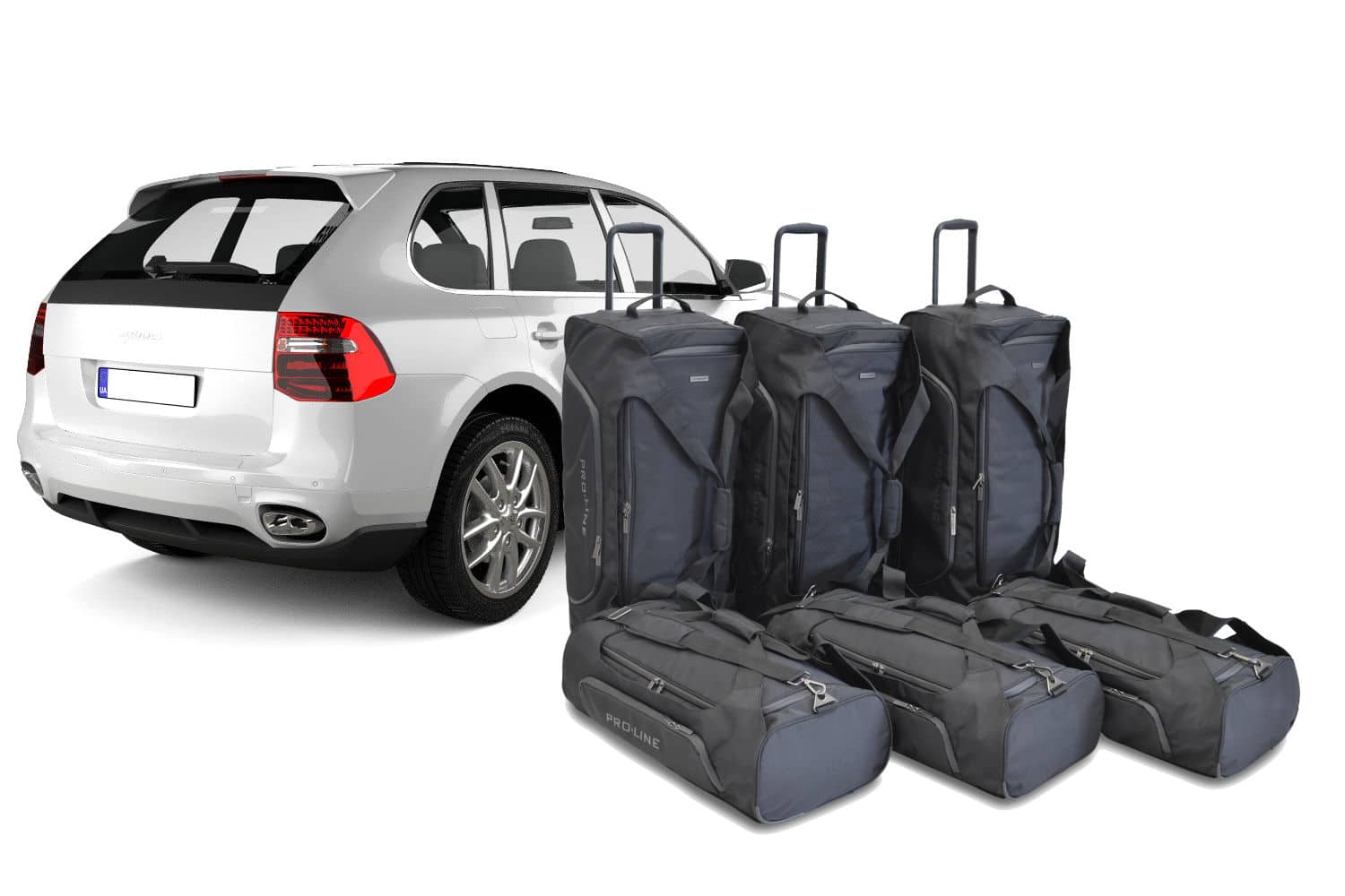 Reistassenset geschikt voor Porsche Cayenne I (9PA) 2002-2010 Pro.Line