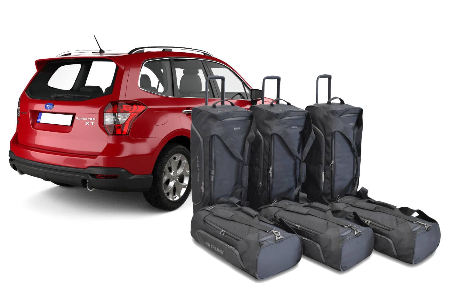 Reistassenset geschikt voor Subaru Forester IV (SJ) 2013-2018 Pro.Line