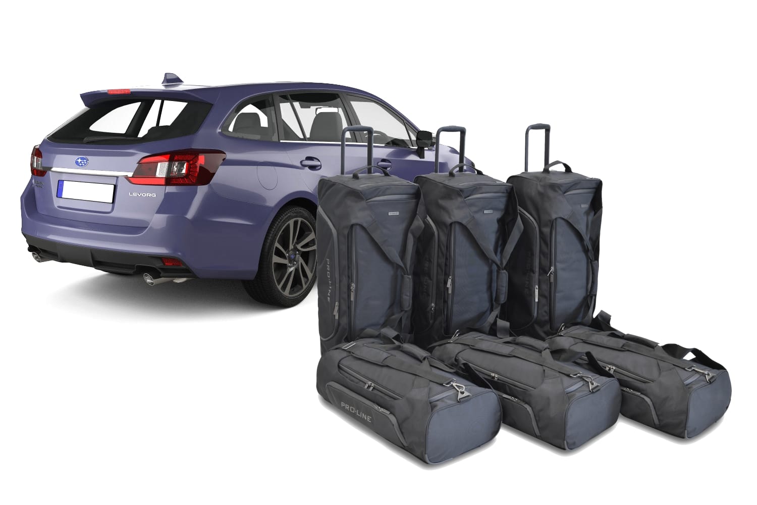 Reistassenset geschikt voor Subaru Levorg 2015-2021 wagon Pro.Line