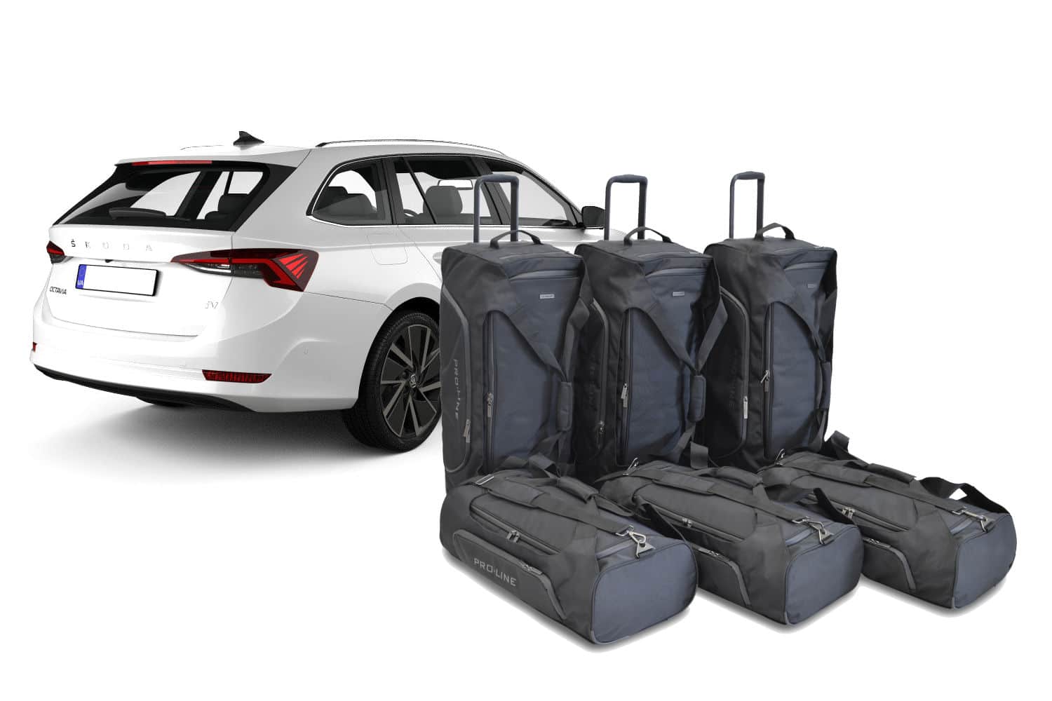 Reistassenset geschikt voor Skoda Octavia IV Combi (NX) 2020-heden wagon Pro.Line