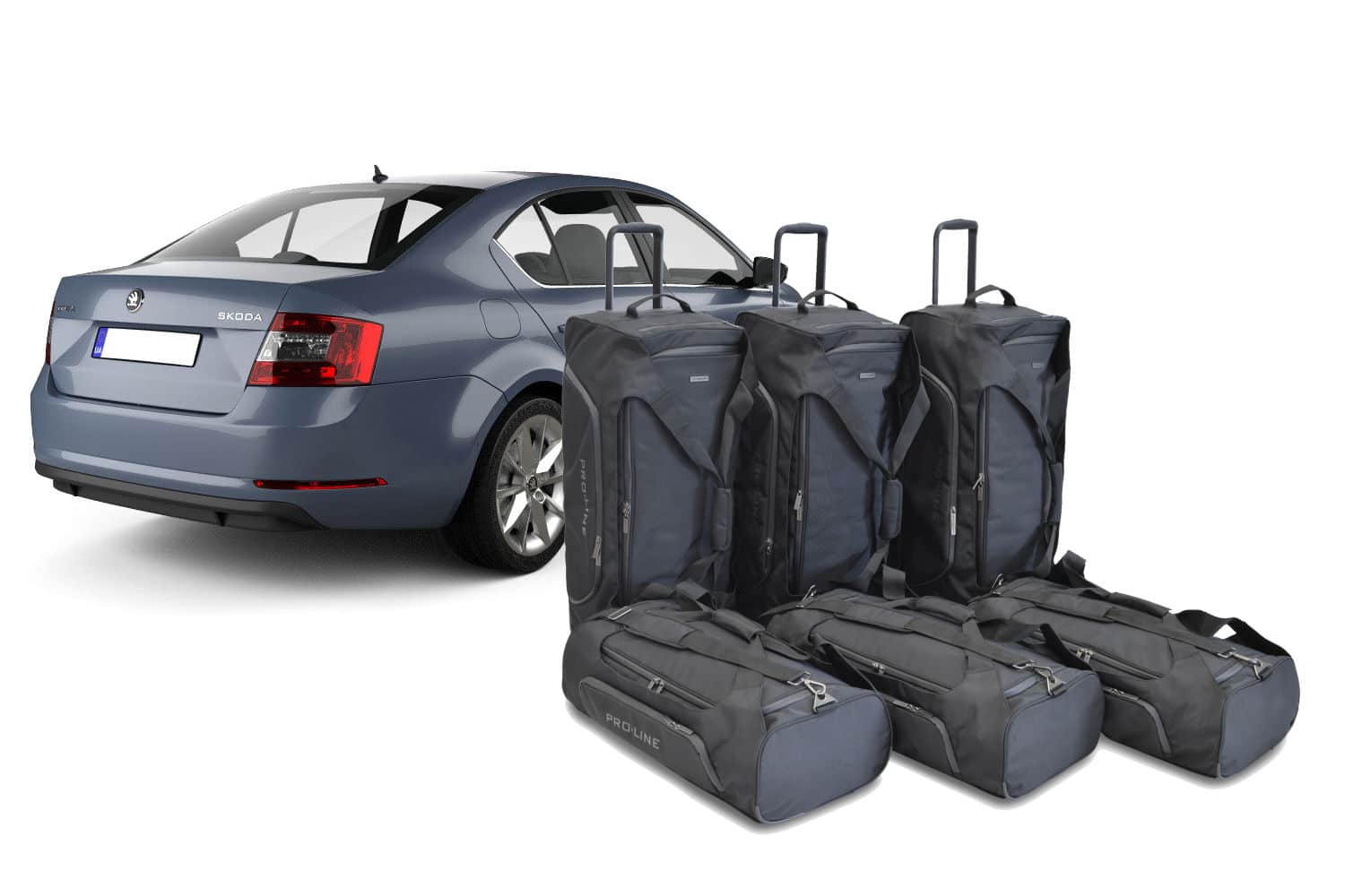 Reistassenset geschikt voor Skoda Octavia IV (NX) 2020-heden 5-deurs hatchback Pro.Line