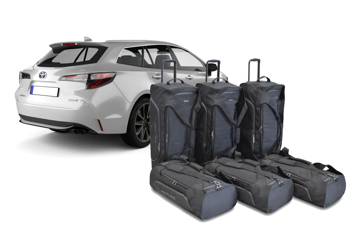 Reistassenset geschikt voor Toyota Corolla Touring Sports (E210) 2018-heden wagon Pro.Line