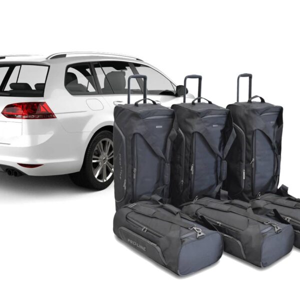 Reistassenset geschikt voor Volkswagen Golf VII Variant (5G) 2013-2020 wagon Pro.Line