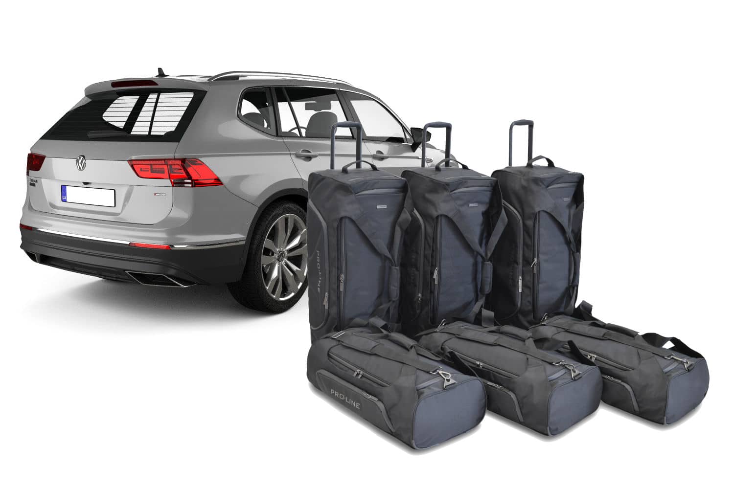 Reistassenset geschikt voor Volkswagen Tiguan II Allspace 2015-2024 Pro.Line
