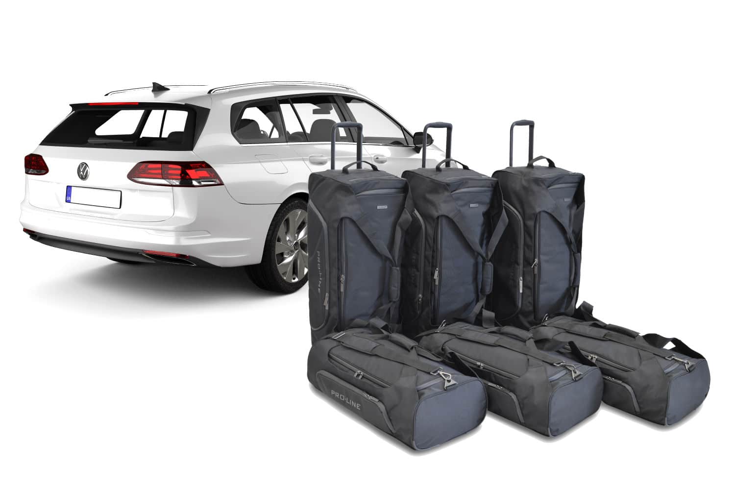 Reistassenset geschikt voor Volkswagen Golf VIII Variant (CD) 2020-heden wagon Pro.Line