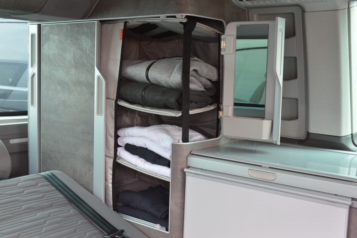 Hangende opbergtas geschikt voor Volkswagen California T6 - T6.1 2015-2024 - Afbeelding 4
