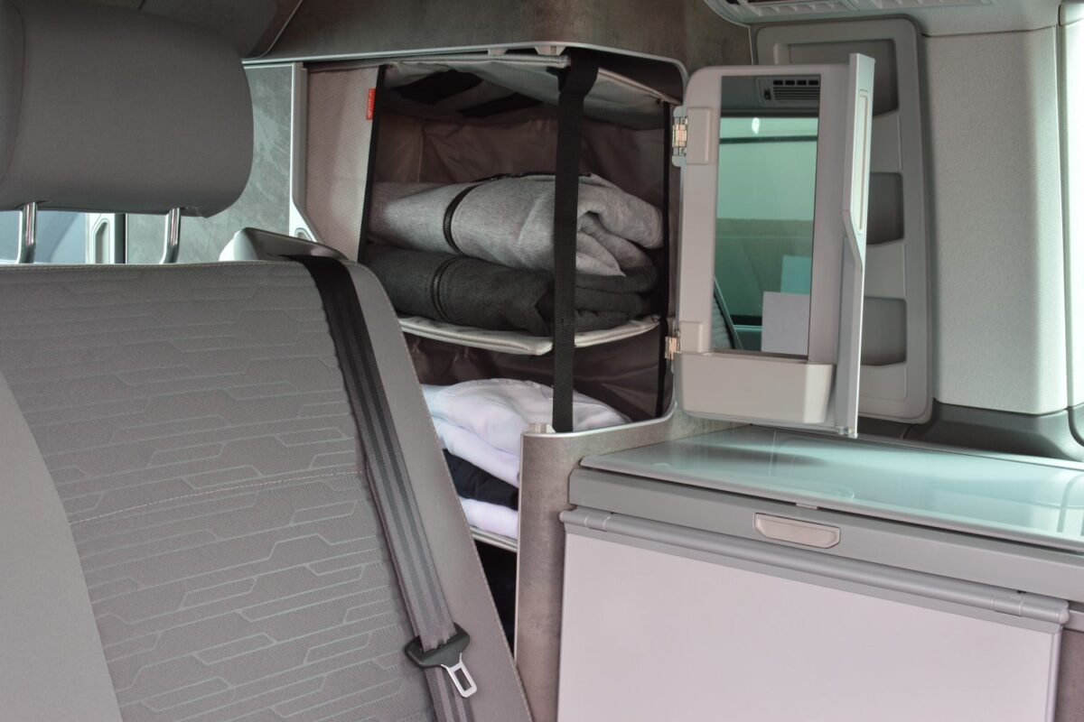 Hangende opbergtas geschikt voor Volkswagen California T6 - T6.1 2015-2024 - Afbeelding 5