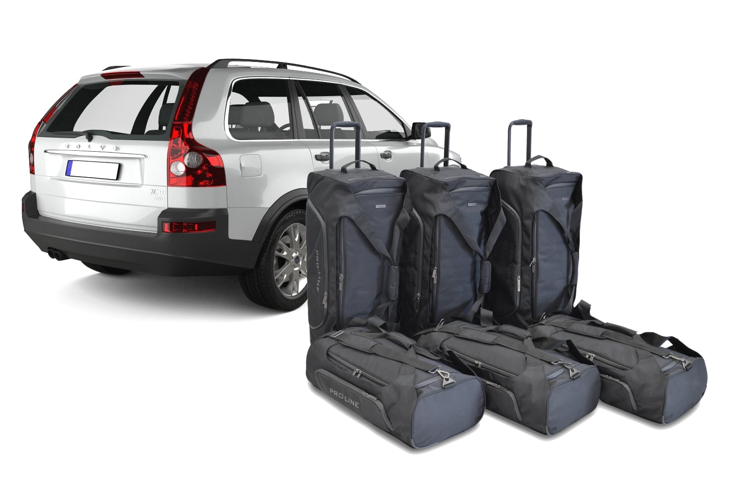 Reistassenset geschikt voor Volvo XC90 I 2002-2015 Pro.Line