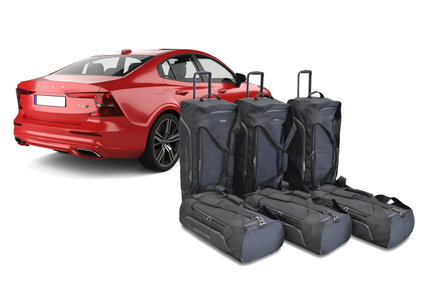 Reistassenset geschikt voor Volvo S60 III 2018-heden 4-deurs sedan Pro.Line