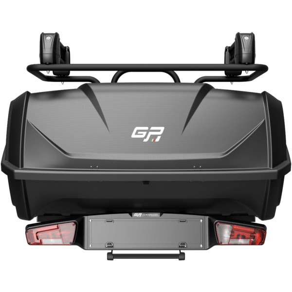 GP Saturn basisplatform met Calypso bagagebox en skidrager