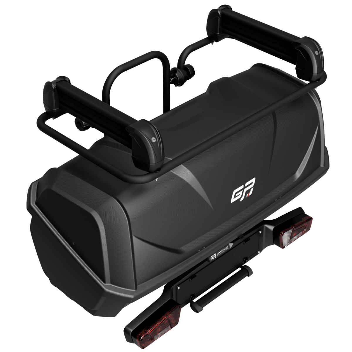 GP Saturn basisplatform met Calypso bagagebox en skidrager - Afbeelding 2