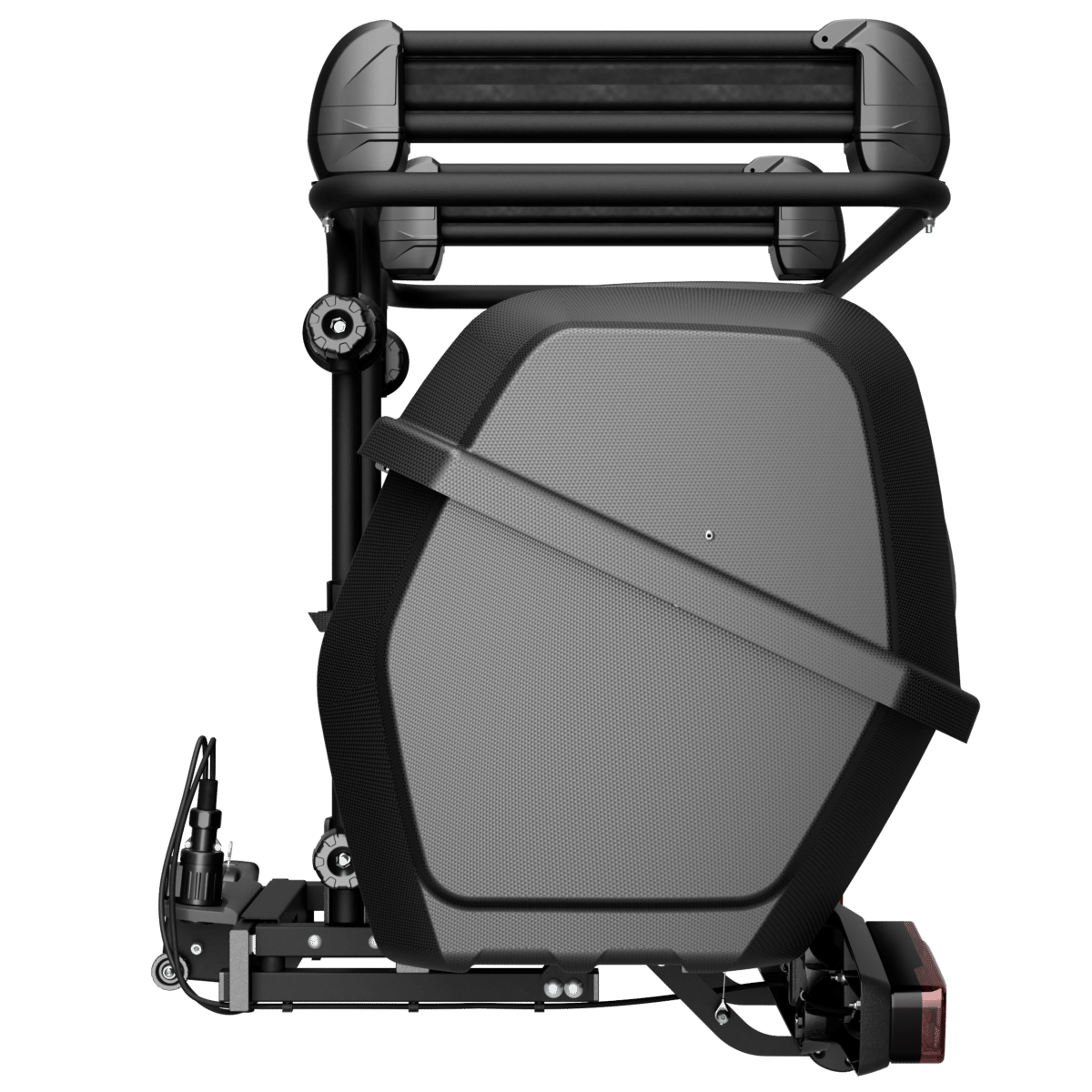 GP Saturn basisplatform met Calypso bagagebox en skidrager - Afbeelding 3