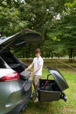 Trekhaak-koffer 300 liter | Kleur Mat Zwart | Merk Farad | Type Maki N26 - Afbeelding 8