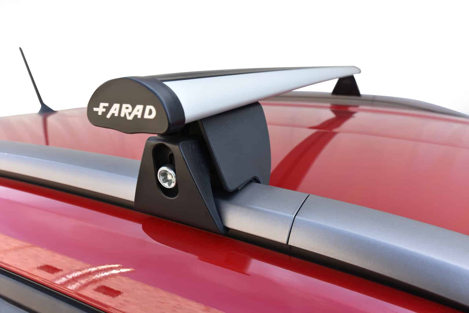 2188381662 Farad dakdragers Kia EV3 vanaf 2024 gesloten dakrail aluminium - Afbeelding 1