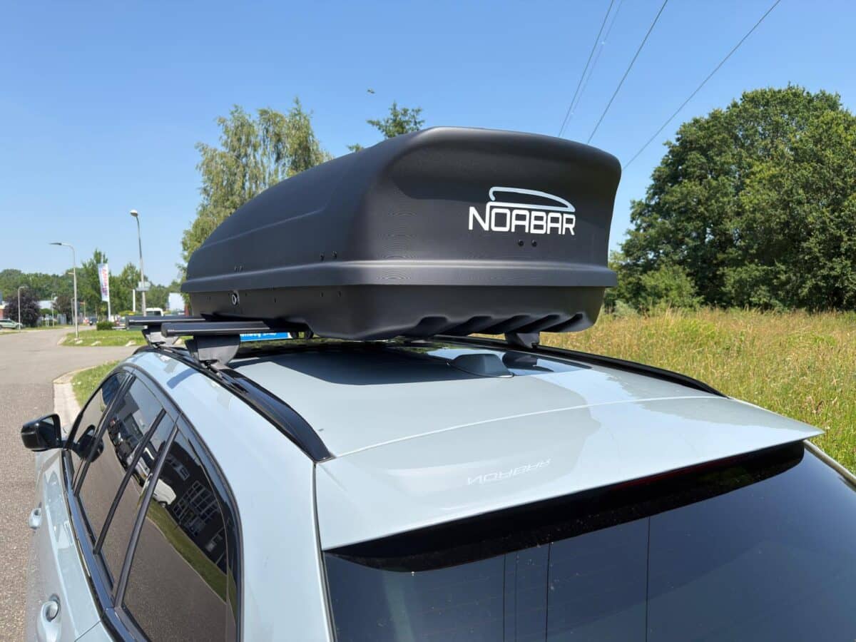 Combideal - 480L Dakkoffer + Zwarte Wingbar Dakdragers 100kg - NoaBar - Afbeelding 3