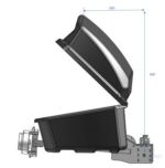 Trekhaak-koffer 300 liter | Kleur Mat Zwart | Merk Farad | Type Maki N26 - Afbeelding 16