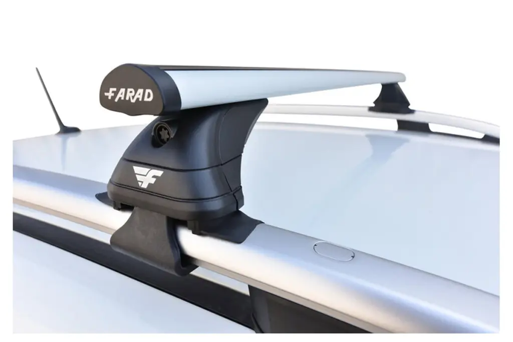 Farad dakdragers BMW 3 serie Touring E46 1998-2005 open dakrail breed aluminium