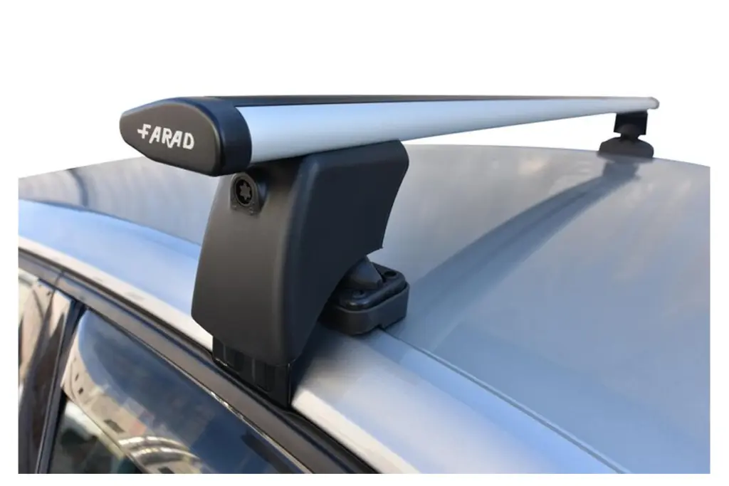 Farad dakdragers Honda Civic 5d 2017-2022 zonder dakrail wingbar zilver