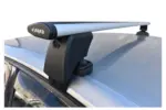 Farad dakdragers Kia Rio 2011-2017 zonder dakrail wingbar zilver