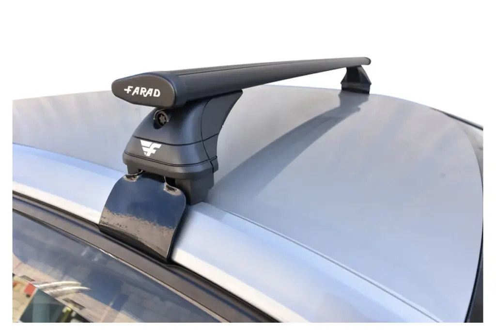 Farad dakdragers Nissan Micra 5d 2017-2022 zonder dakrail wingbar zwart