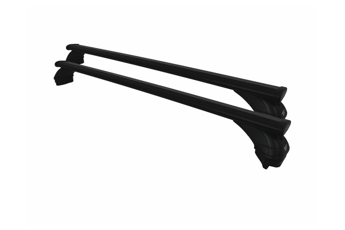 3722-PR27ALU120AB-01 Farad dakdragers Tesla Model Y vanaf 2020 fixpoint wingbar zwart 120 cm
