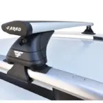 Farad dakdragers Mercedes GLE 2015-2018 open dakrail wingbar zilver 120 cm