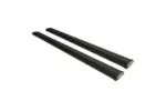 Farad dakdragers Volvo V70 2002-2007 open dakrail wingbar zwart met hoge voet