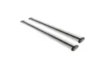 Farad dakdragers SsangYong Rexton vanaf 2017 open dakrail wingbar zilver 110 cm